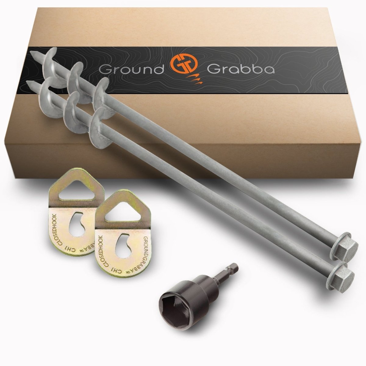 GroundGrabba Pro I Closed Hook Kits - Trail and Timber Co