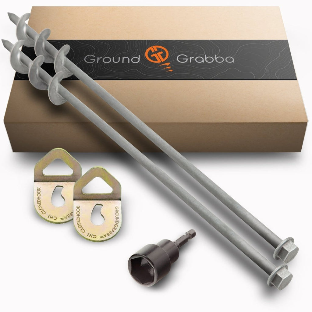 GroundGrabba Pro II Closed Hook Kits - Trail and Timber Co