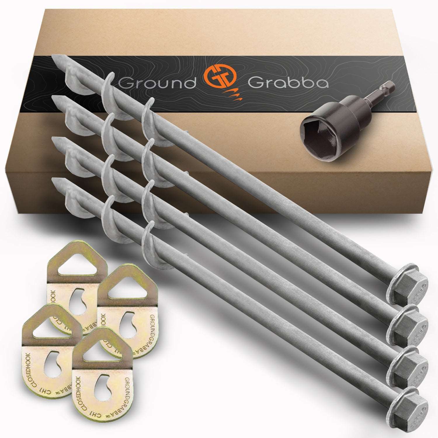 GroundGrabba Pro Closed Hook Kits - Trail and Timber Co
