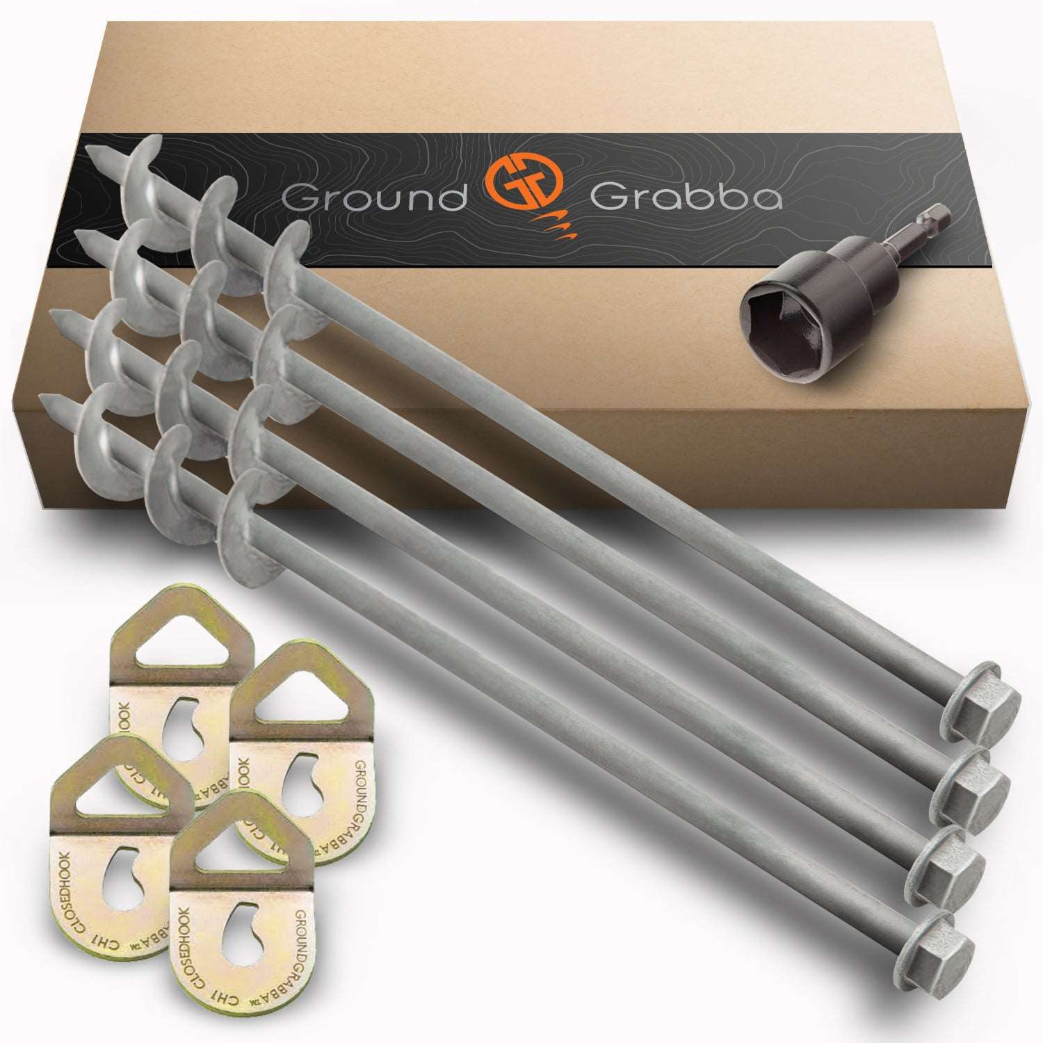 GroundGrabba Pro I Closed Hook Kits - Trail and Timber Co