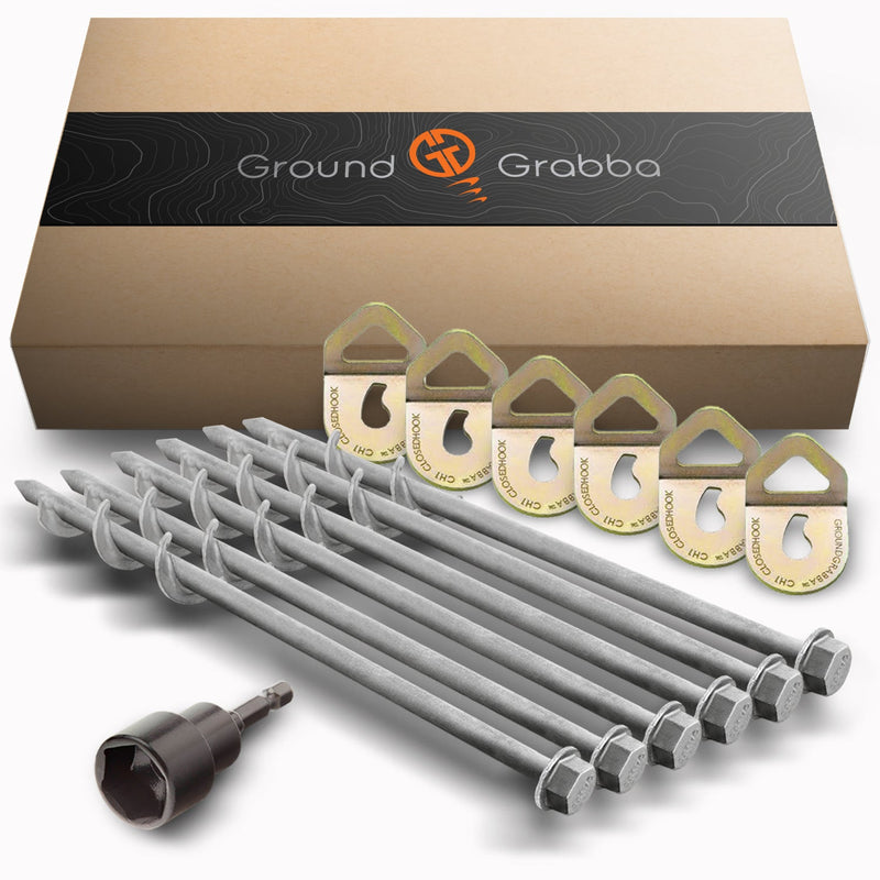 Load image into Gallery viewer, GroundGrabba Pro Closed Hook Kits
