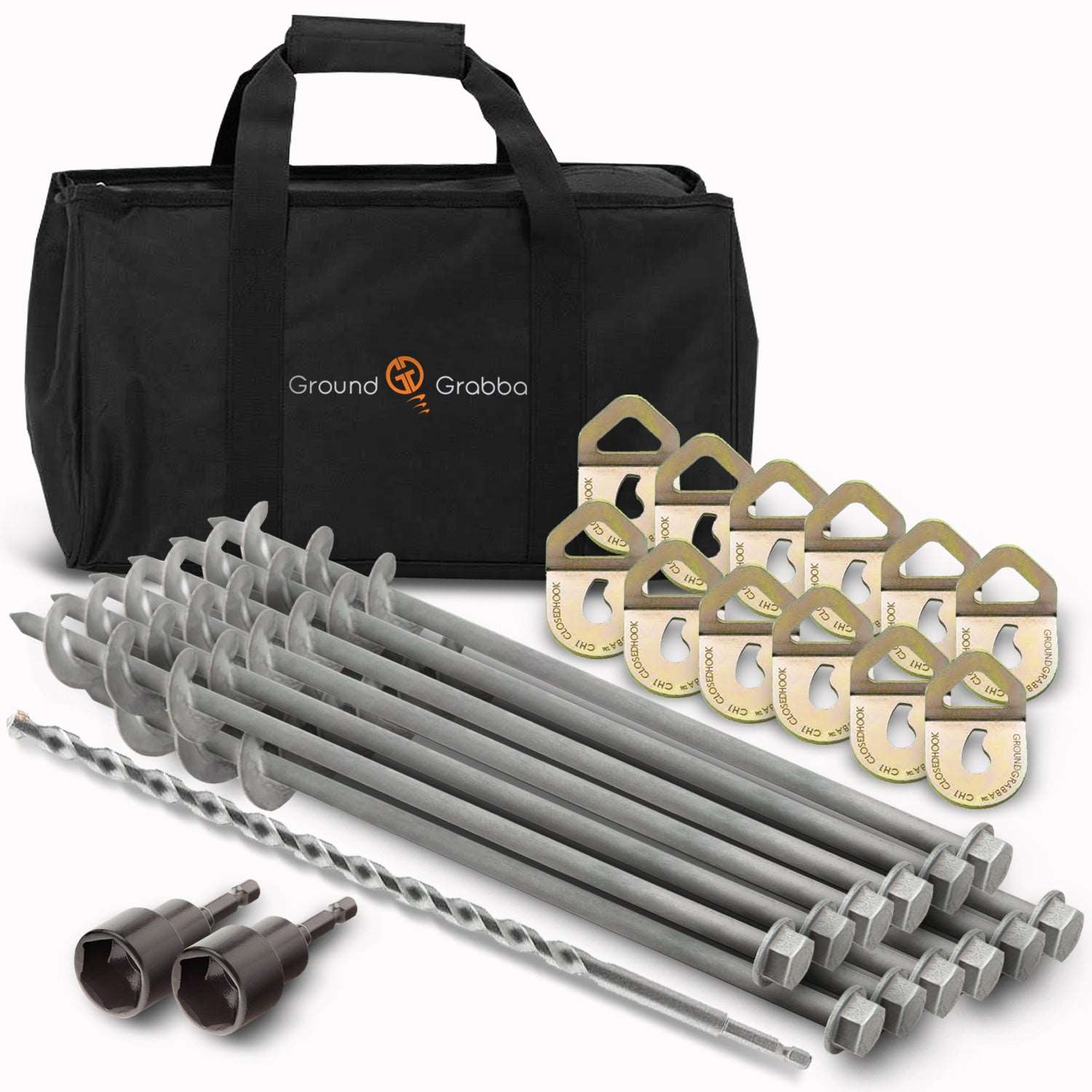 GroundGrabba Pro I Closed Hook Kits - Trail and Timber Co