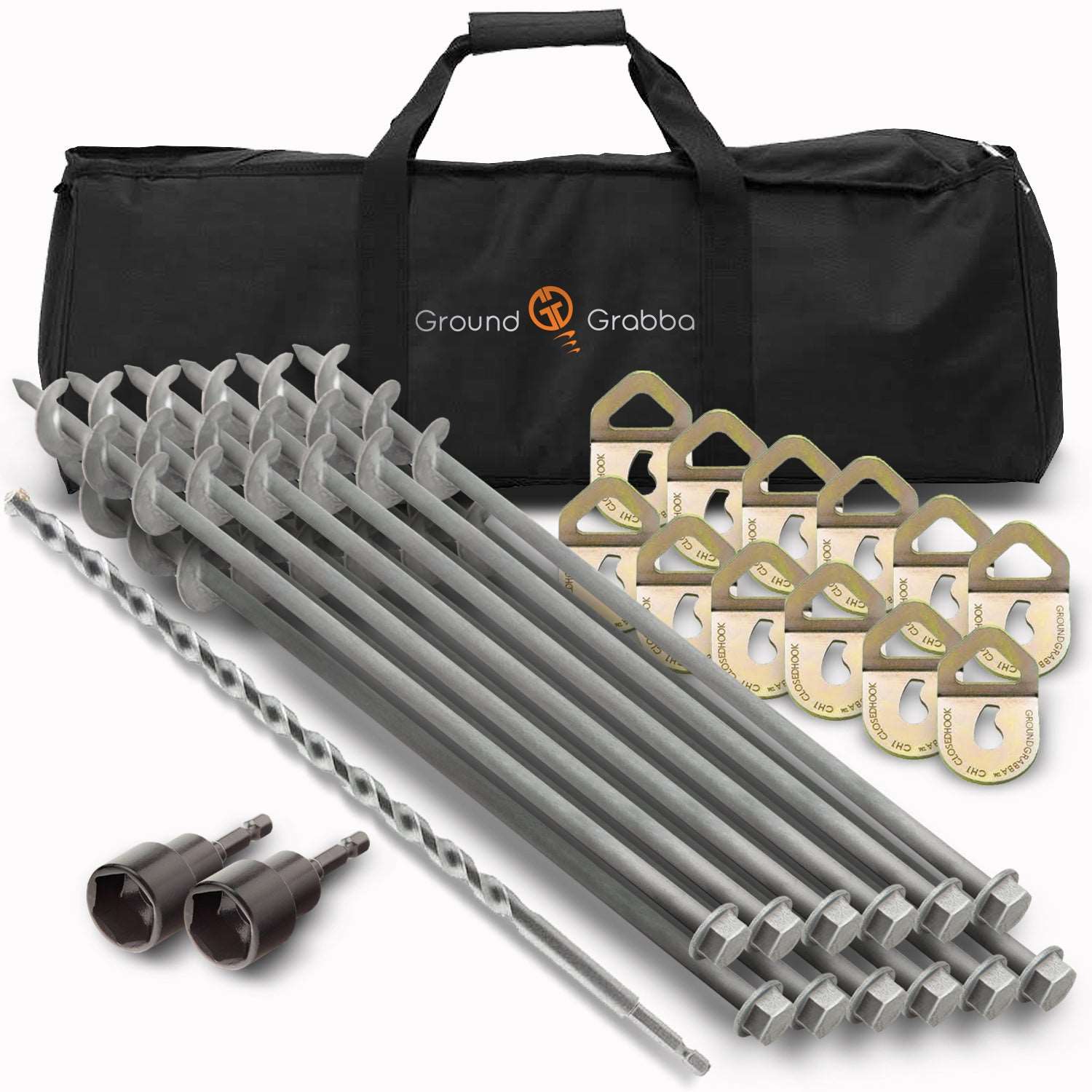 GroundGrabba Pro II Closed Hook Kits - Trail and Timber Co