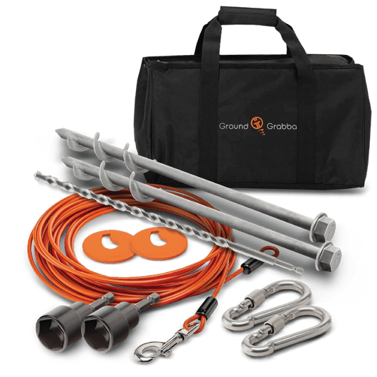 Grounded Paws Dog Tie Down Kit - Trail and Timber Co