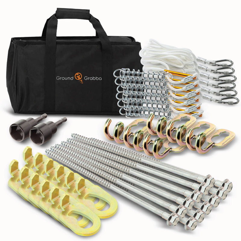 Load image into Gallery viewer, GroundGrabba Tent Camping Kit
