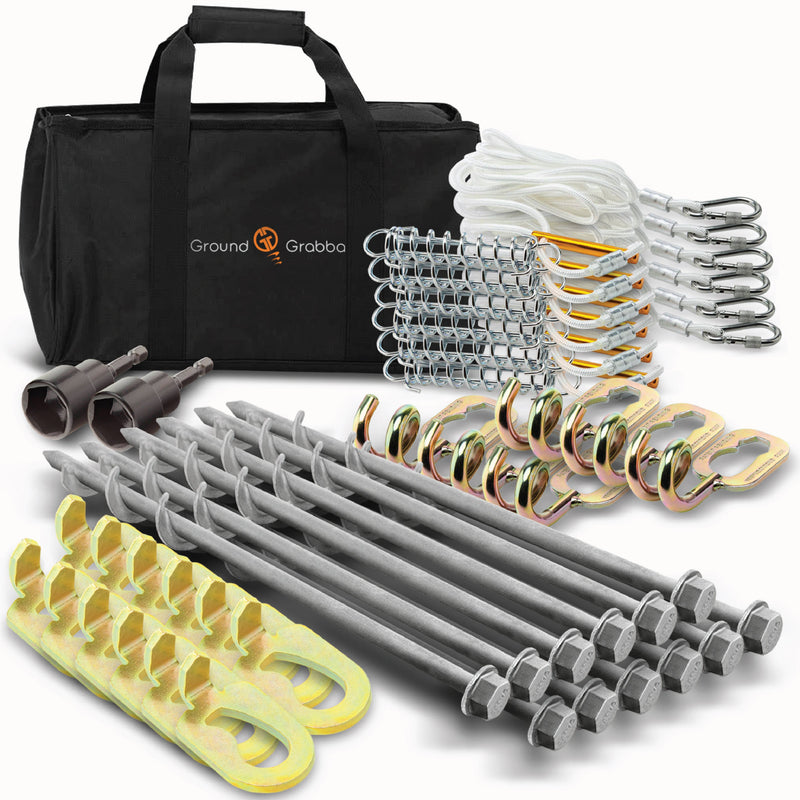 Load image into Gallery viewer, GroundGrabba Tent Camping Kit
