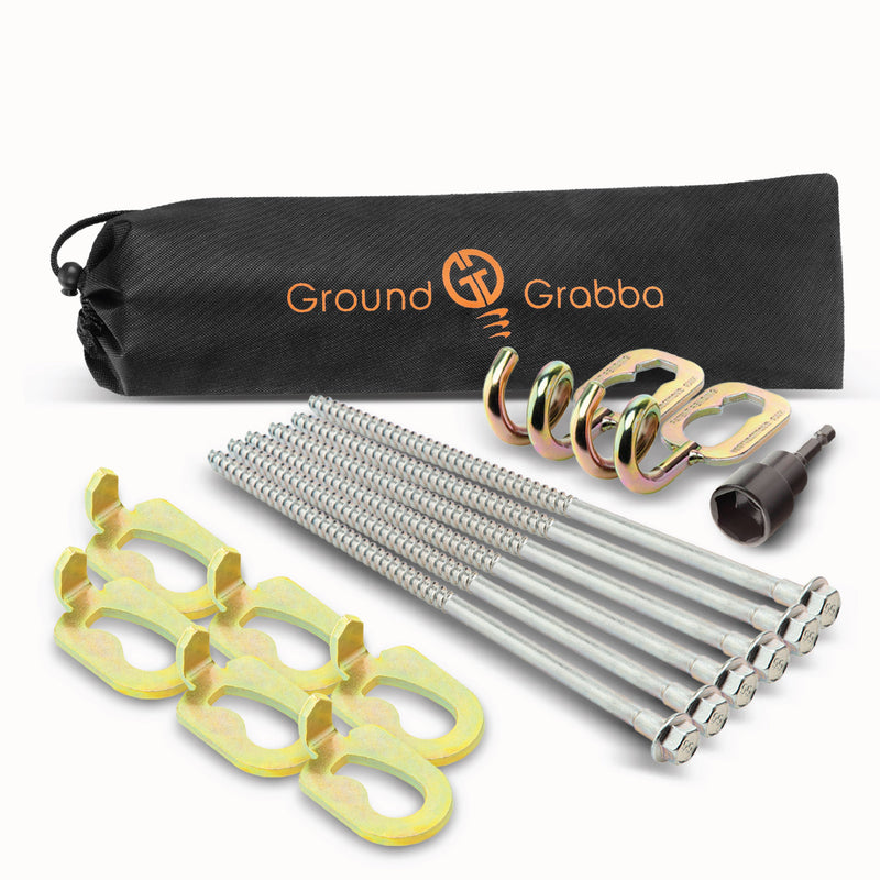 Load image into Gallery viewer, GroundGrabba Tent Camping Kit
