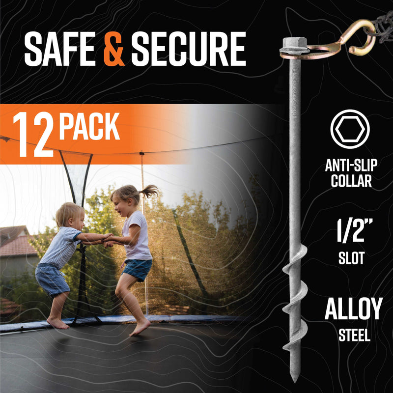 Load image into Gallery viewer, 12 Pack HexHook Pro Lag Bolt Hook
