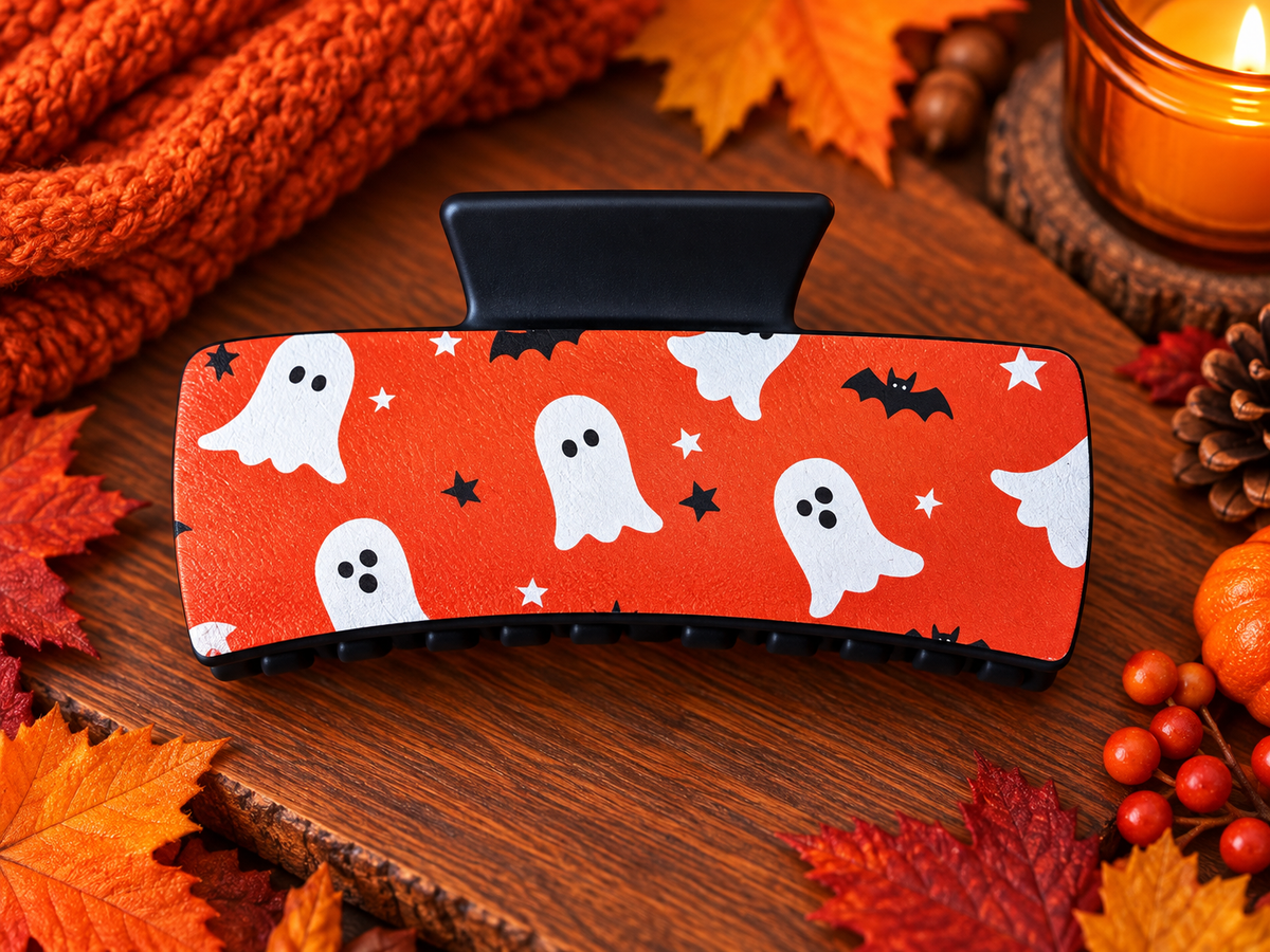 Halloween Ghost Hair Clip