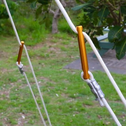 Load image into Gallery viewer, Spring Loaded Guy Rope Tie Downs
