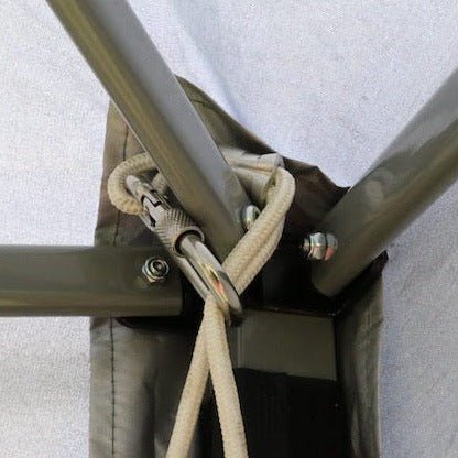 Spring Loaded Guy Rope Tie Downs - Trail and Timber Co