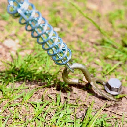 Load image into Gallery viewer, Spring Loaded Guy Rope Tie Downs
