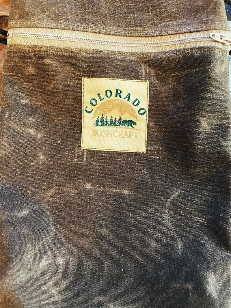 Load image into Gallery viewer, Handmade Large Waxed Canvas Traditional EDC Pouch Bushcraft Survival Camping Possibles Dopp Grooming (Various Colors)
