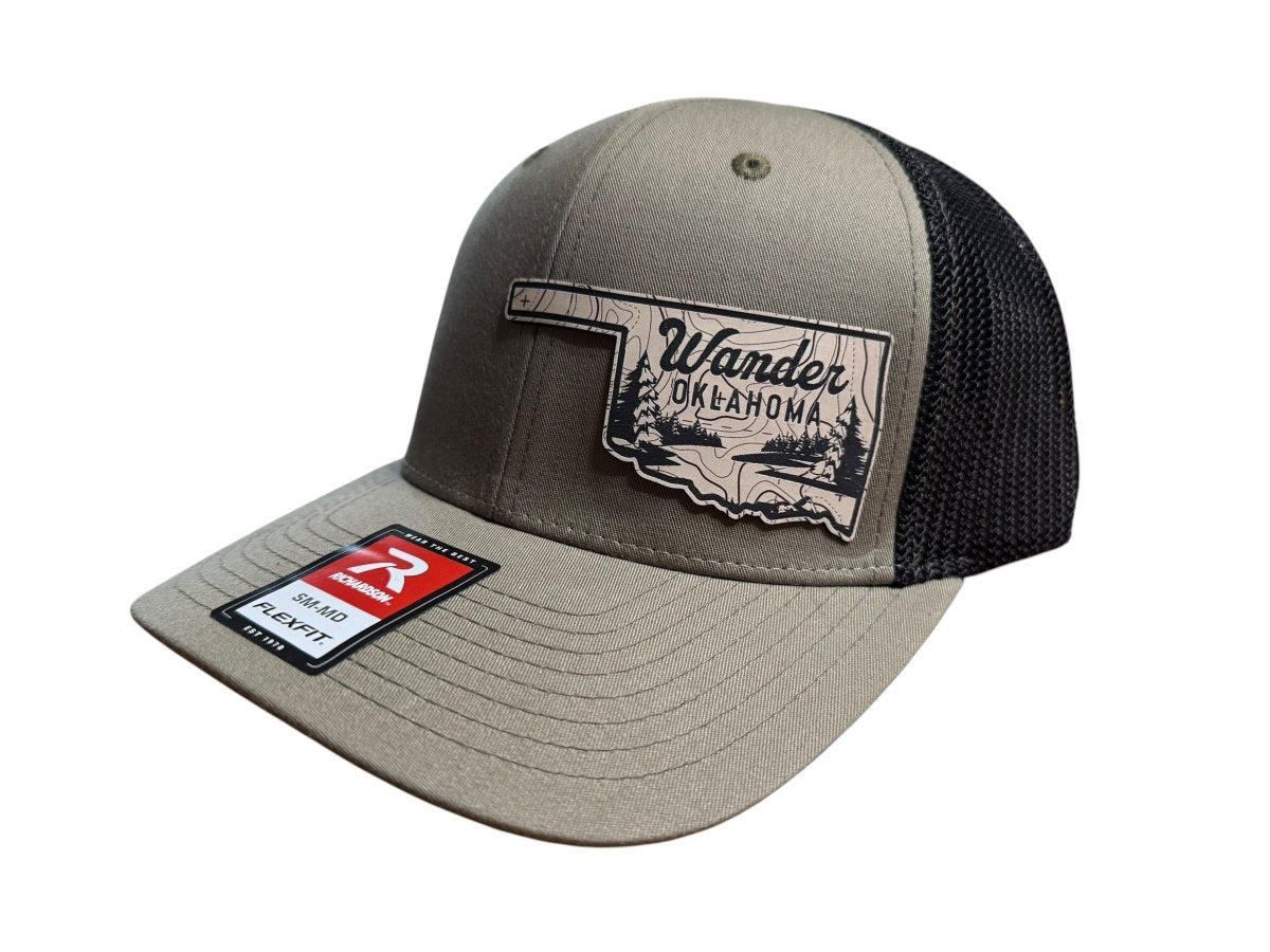 Wander Oklahoma "topo" Hat (Youth Size) - Trail and Timber Co