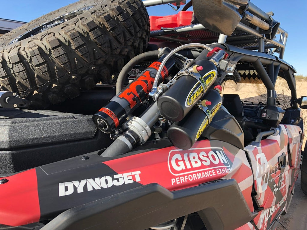 Double Barrel Bracket Power Shot™ Trigger - SXS Two Bottle CO2 Air Up System Power Tank - Trail and Timber Co