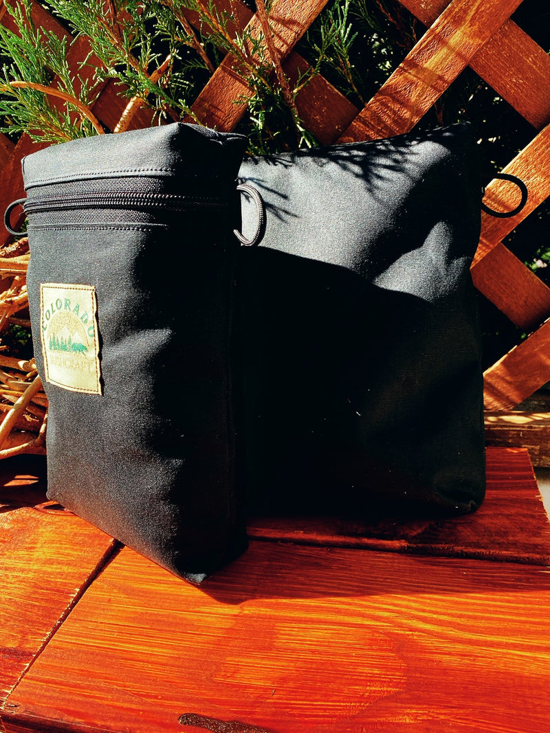 Load image into Gallery viewer, Handmade Medium Waxed Canvas Traditional EDC Pouch Bushcraft Survival Camping Possibles Dopp Grooming (Various Colors)
