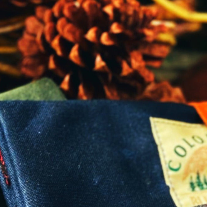 Load image into Gallery viewer, Handmade Waxed Canvas Bushcraft Roll Pouch For Pipe Tobacco Stove EDC  (Various Colors)
