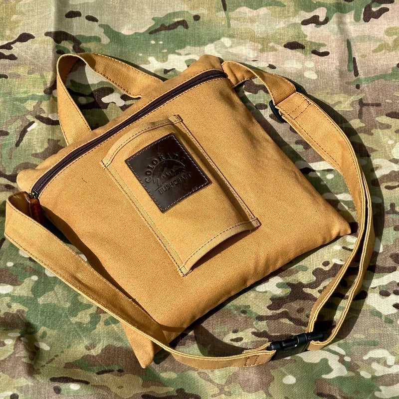 Load image into Gallery viewer, The Daytripper Waxed Canvas Bushcraft Hybrid Haversack / Messenger Bag
