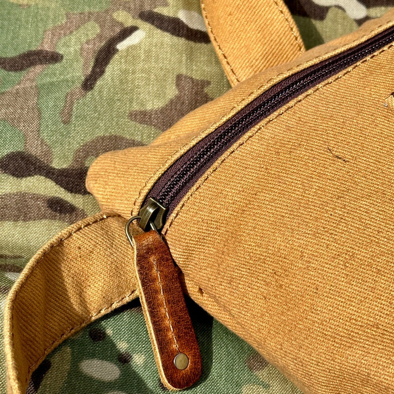 Load image into Gallery viewer, The Daytripper Waxed Canvas Bushcraft Hybrid Haversack / Messenger Bag
