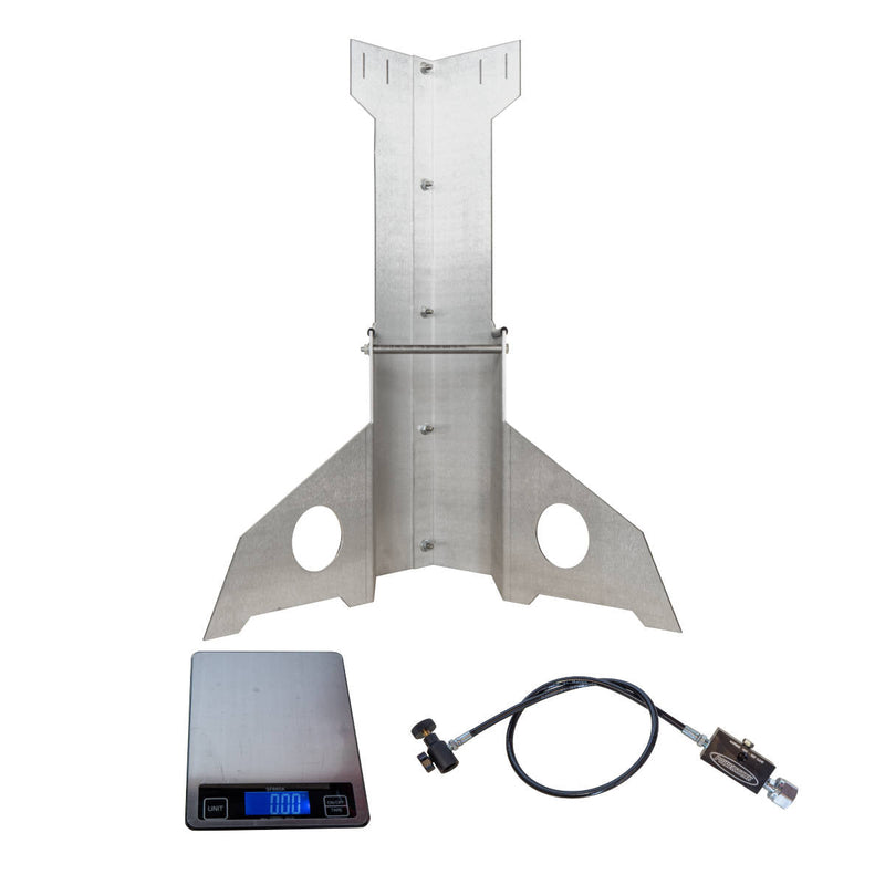 Load image into Gallery viewer, Inverted Transfill Tank Stand for CO2 transfer
