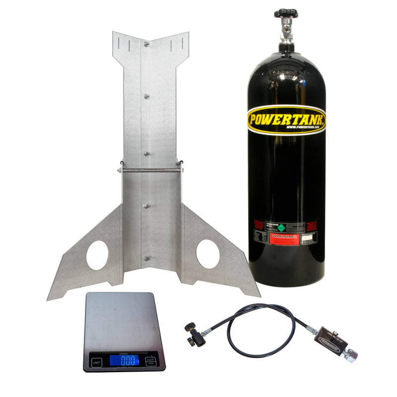 Load image into Gallery viewer, Inverted Transfill Tank Stand for CO2 transfer
