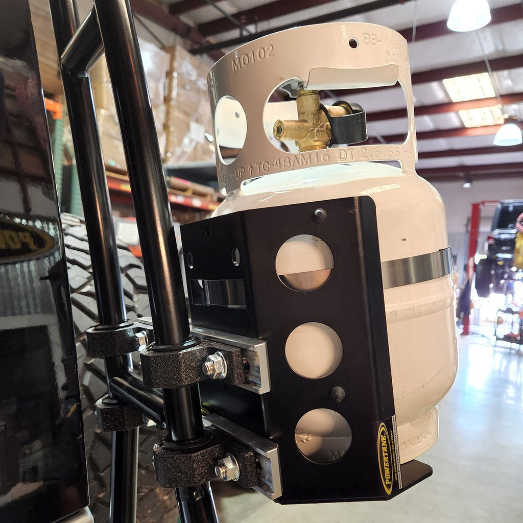Ladder Cross - Bar Mount for Propane and CO2 Power Tanks - Trail and Timber Co