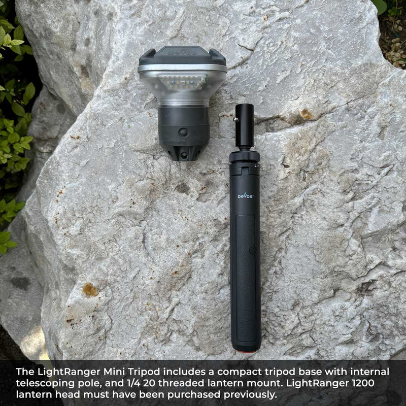 Load image into Gallery viewer, Mini Tripod with Quarter 20 Mount - Trail and Timber Co
