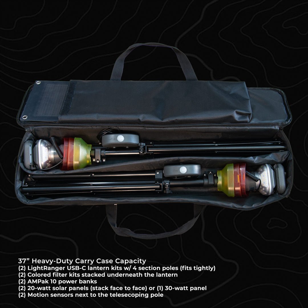 LightRanger 37 - Inch Heavy - duty Carry Case - Trail and Timber Co