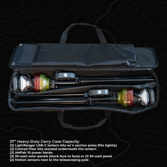 LightRanger 37 - Inch Heavy - duty Carry Case - Trail and Timber Co
