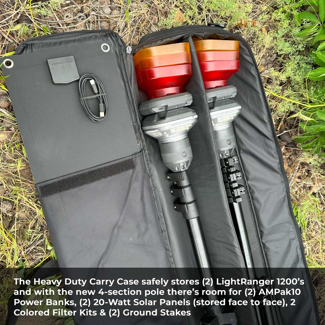 LightRanger 44 - Inch Heavy - duty Carry Case - Trail and Timber Co