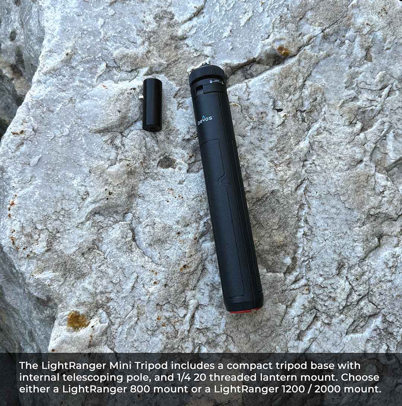 Load image into Gallery viewer, Mini Tripod with Quarter 20 Mount - Trail and Timber Co
