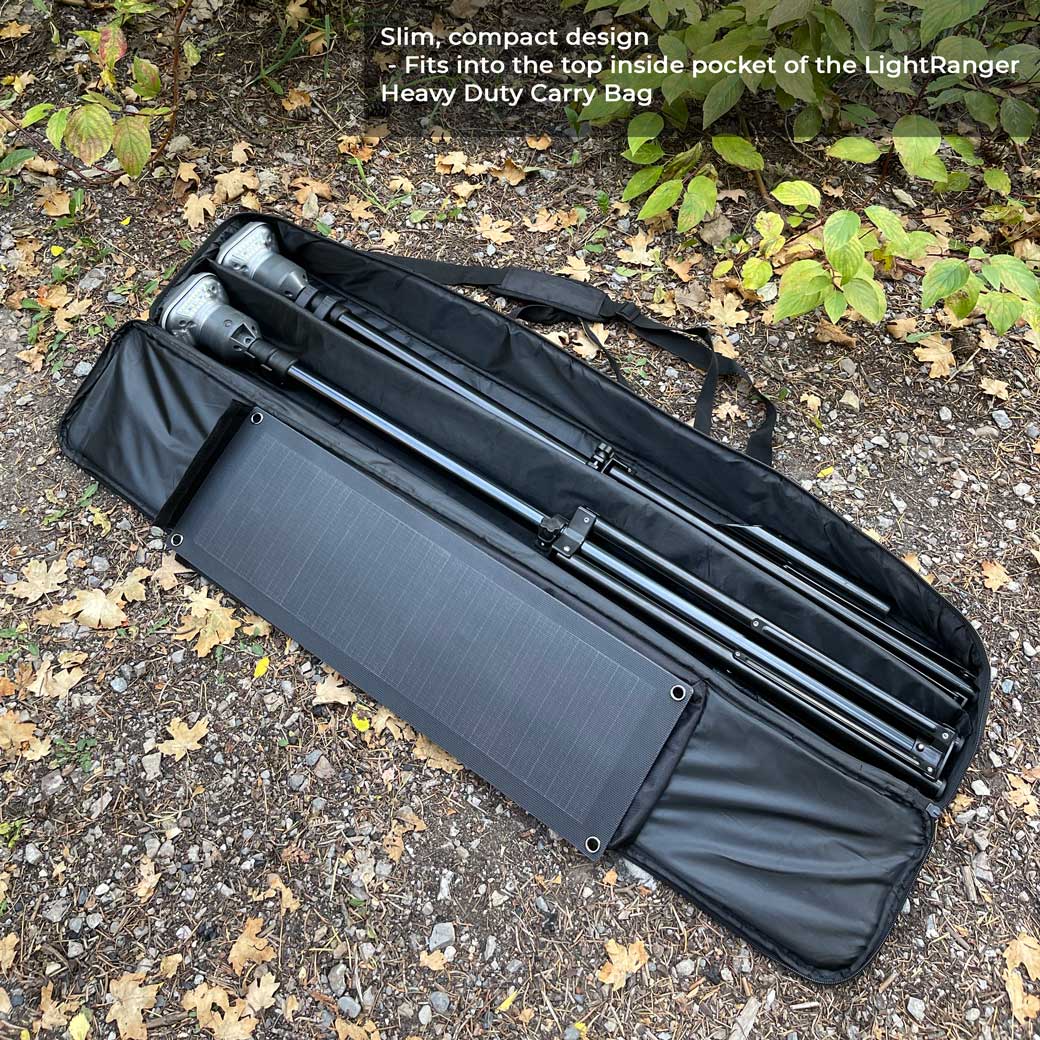 20 Watt Portable Solar Panel w/ LightRanger Receiver - Trail and Timber Co