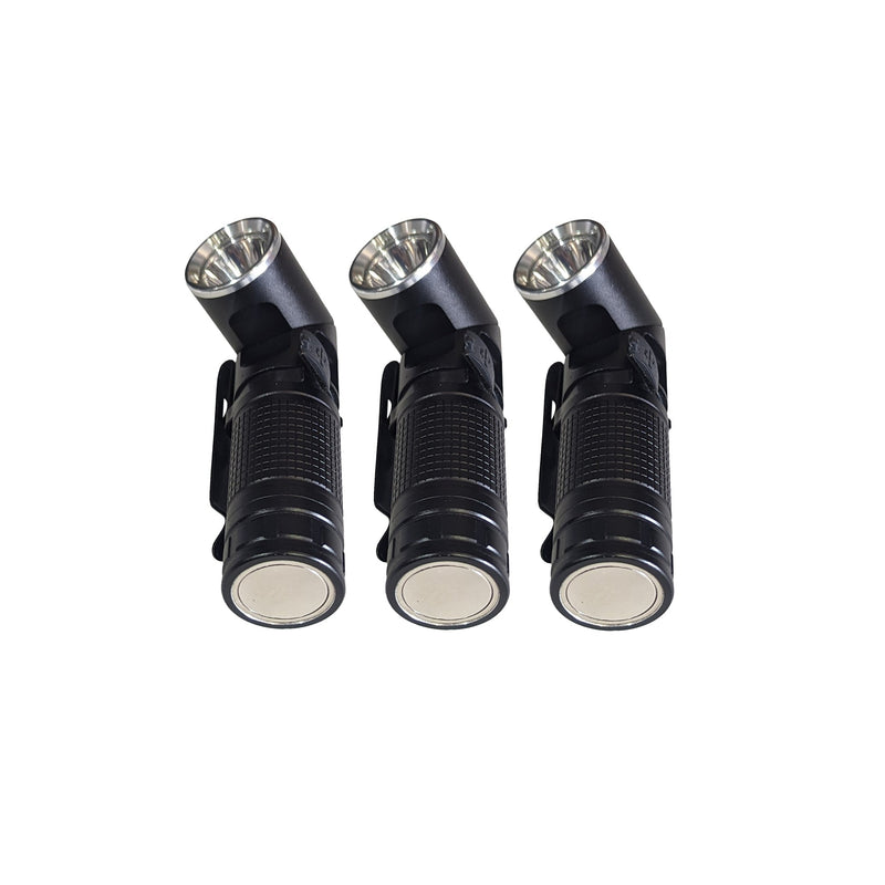 Load image into Gallery viewer, Power Light - Rechargeable Flashlight with Swivel Head, Magnet, Clip, Two Brightness Levels - BUY MORE SAVE MORE WITH A MULTI-PACK!
