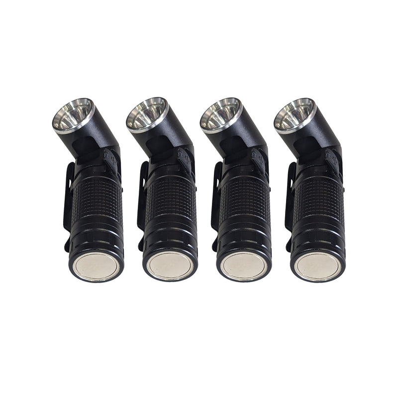 Load image into Gallery viewer, Power Light - Rechargeable Flashlight with Swivel Head, Magnet, Clip, Two Brightness Levels - BUY MORE SAVE MORE WITH A MULTI-PACK!
