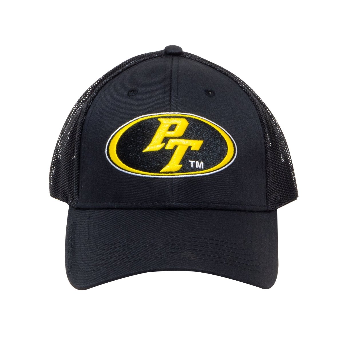 Power Tank 'PT' Trucker Hat - Black Snapback - Trail and Timber Co