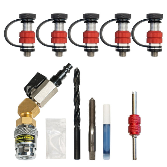Monster Valve™ Tap3 (3/8 - 24) 5 pack with Install tools - Trail and Timber Co