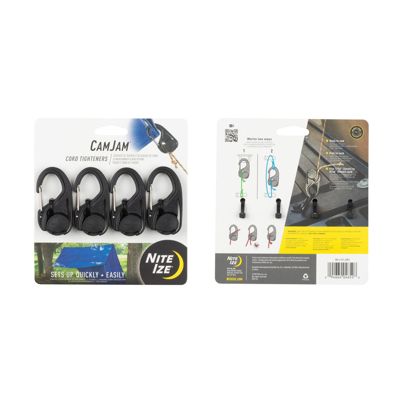 Load image into Gallery viewer, Nite Ize CamJam® Cord Tightener (4-Pack)
