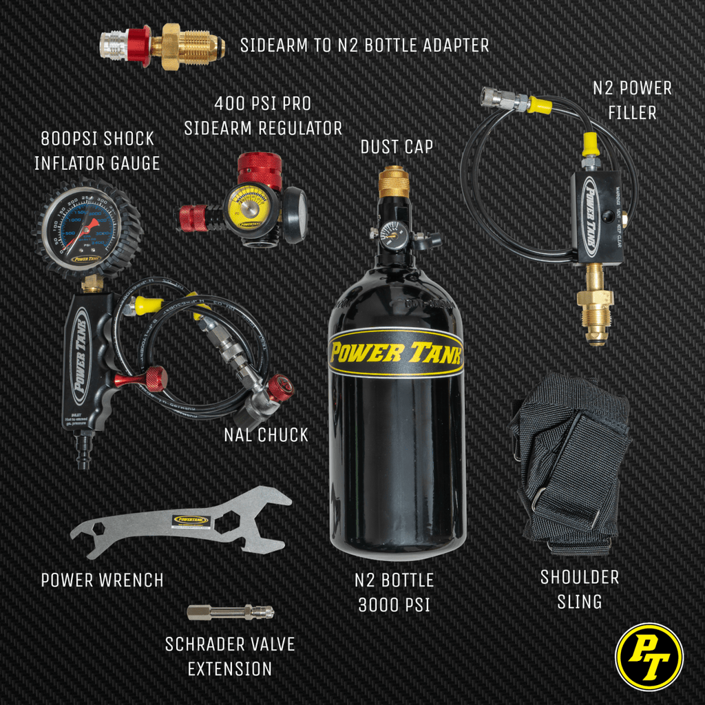 Shock Boss™ V2 - Portable Nitrogen Shock Tuning Kit - Trail and Timber Co