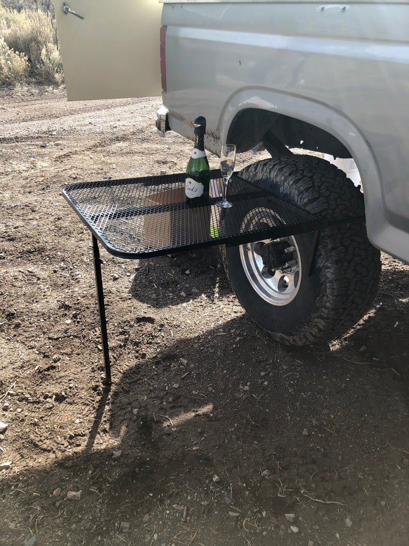 Load image into Gallery viewer, Large Steel Camping Tire Table

