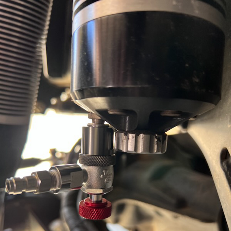 Load image into Gallery viewer, Dual Fill Shock Inflator with Gauge Tool
