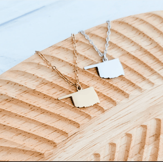 Oklahoma Pendant - Trail and Timber Co
