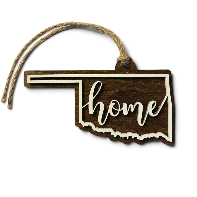 Load image into Gallery viewer, Oklahoma Ornaments - Trail and Timber Co
