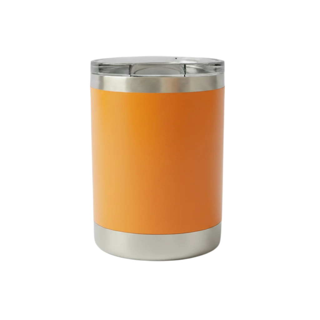 10oz Lowball Tumbler - Orange
