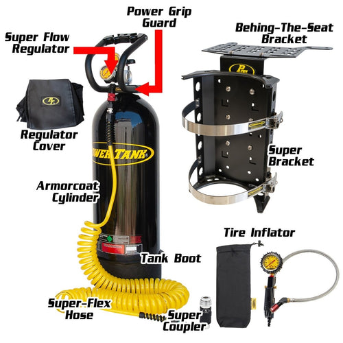 20 lb. BTS Edition Power Tank - Fits 4 Door Wranglers JKU & JLU - Trail and Timber Co