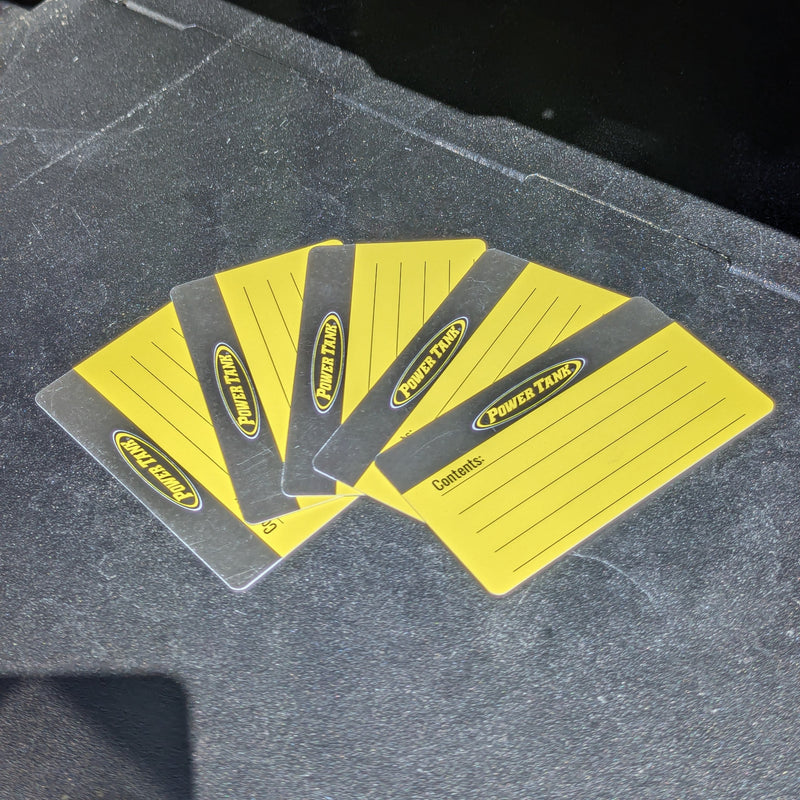 Load image into Gallery viewer, Content Card for Power Tank Bags
