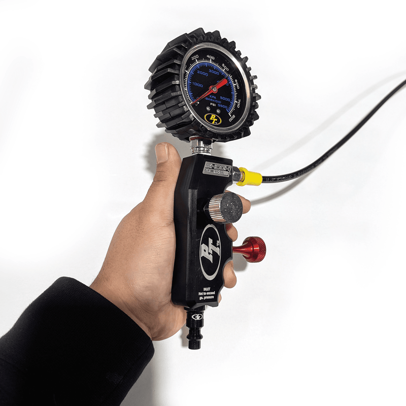 Load image into Gallery viewer, Shock Inflator with Gauge Tool
