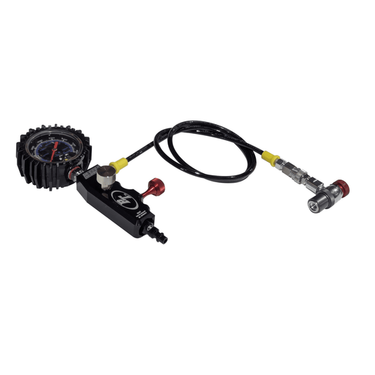 Shock Inflator with Gauge Tool