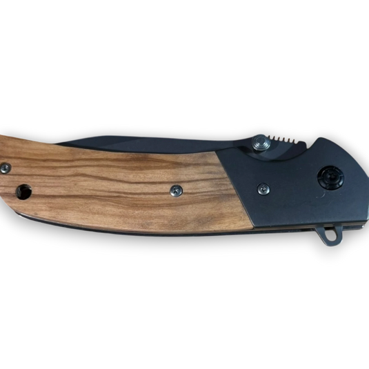 Round Olive Wood Knife - Trail and Timber Co