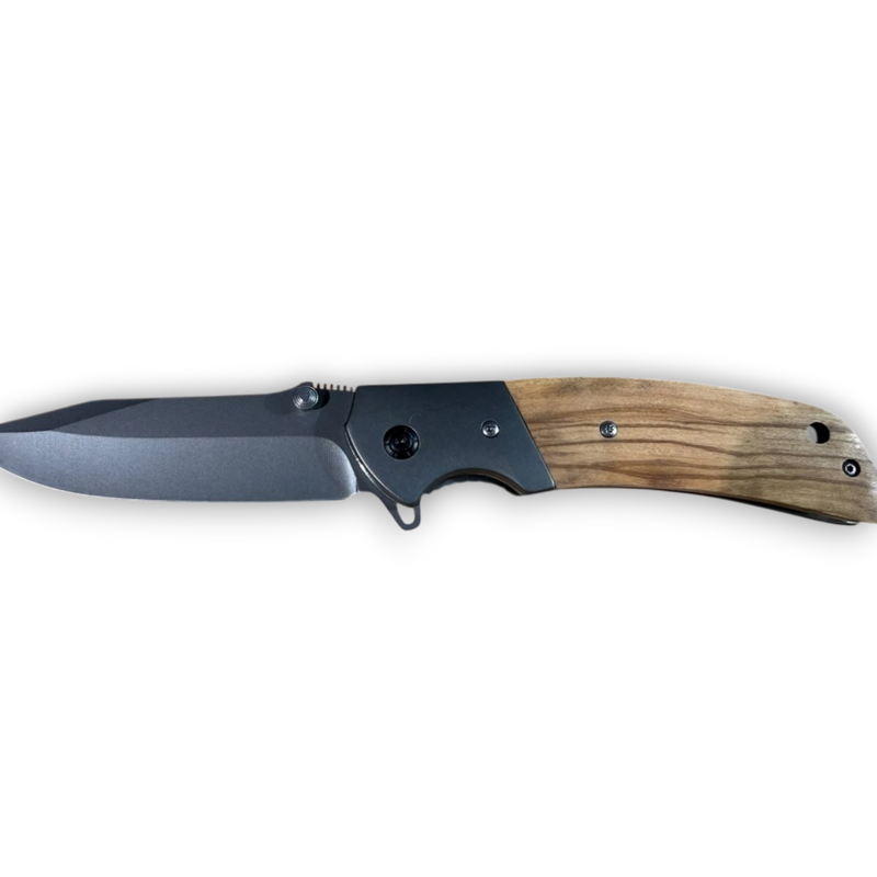 Load image into Gallery viewer, Round Olive Wood Knife - Trail and Timber Co
