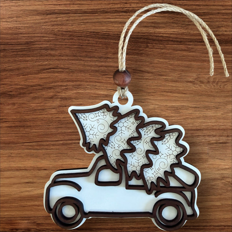 Load image into Gallery viewer, Motif Christmas Ornaments
